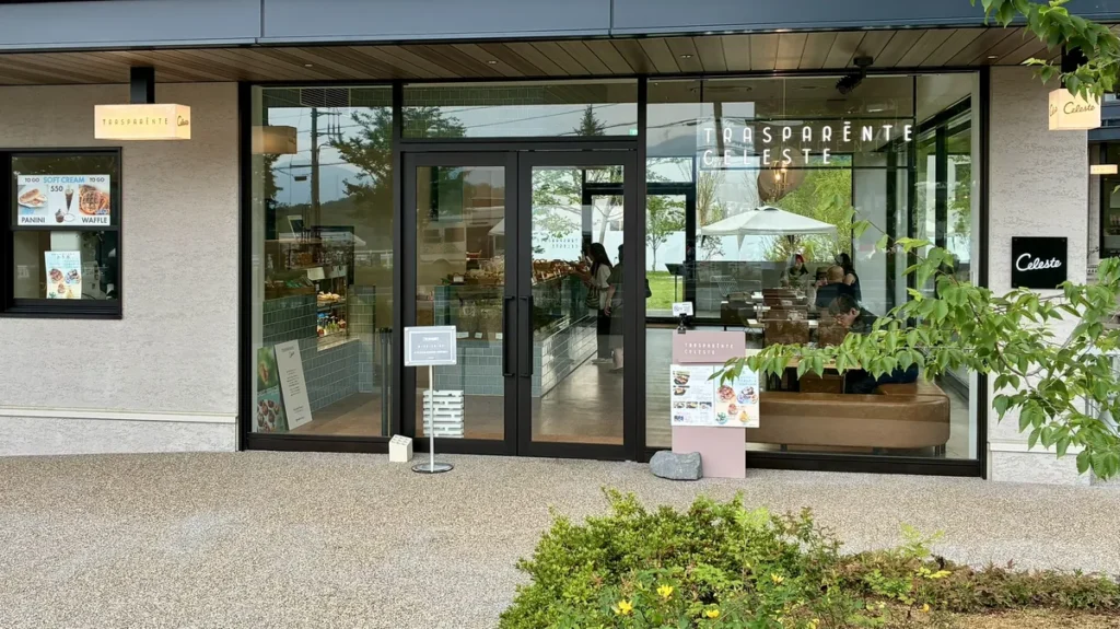 TRASPARENTE Celeste 店舗エントランス