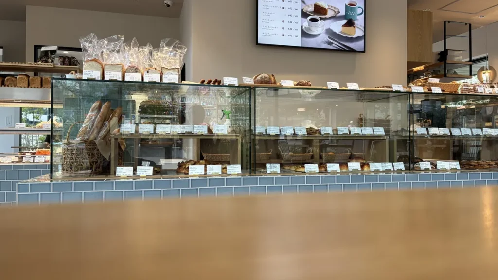 TRASPARENTE Celesteの店内とショーケース